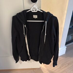 Rag and bone zip up sweatshirt